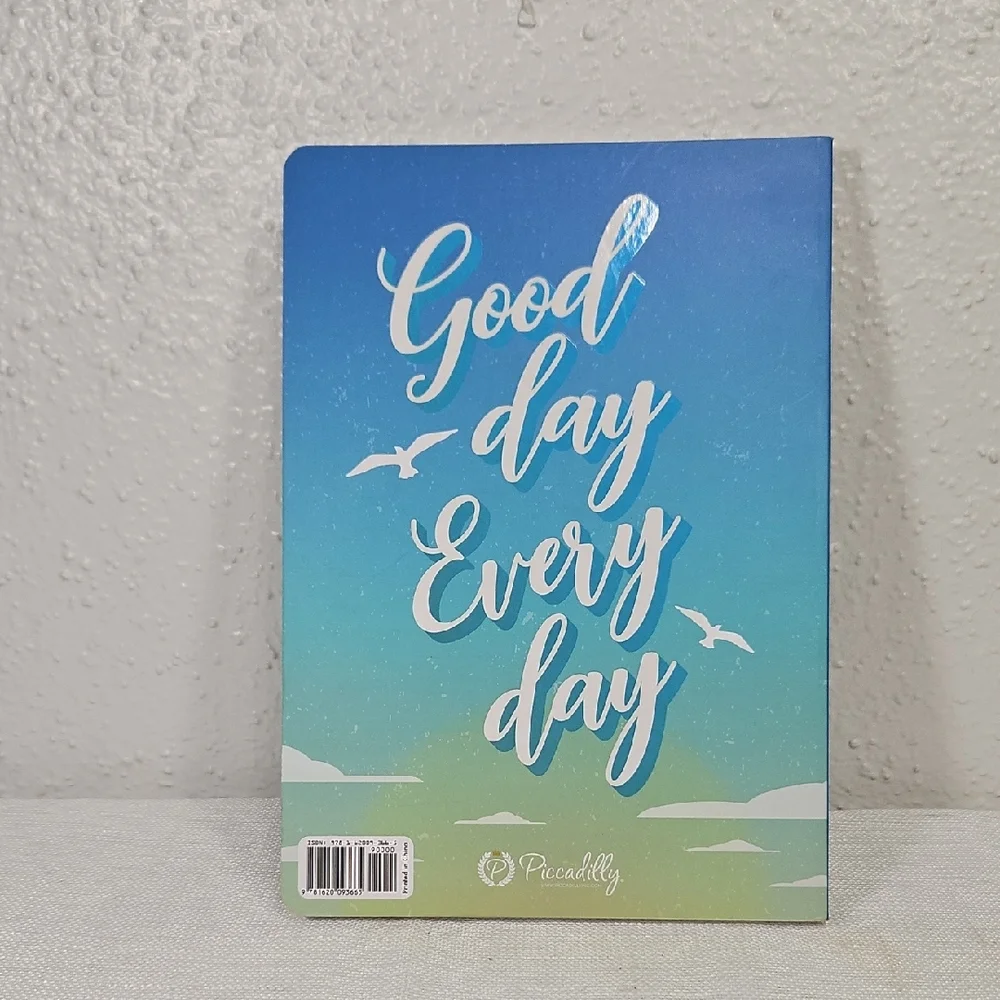 Piccadilly Good Day Every Day Blue and Purple Daily Productivity Planner